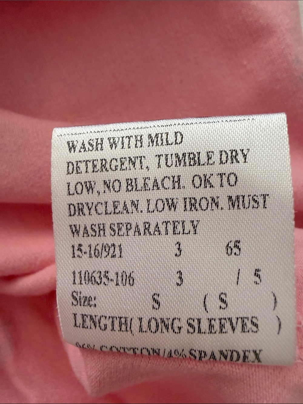 Equine Couture Girls' Pink Long-Sleeve Polo with Blue Whales. Sz S NWT - Picture 9 of 12
